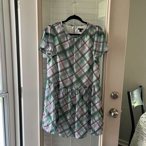 Ann Taylor Women’s Dress 4 Plaid